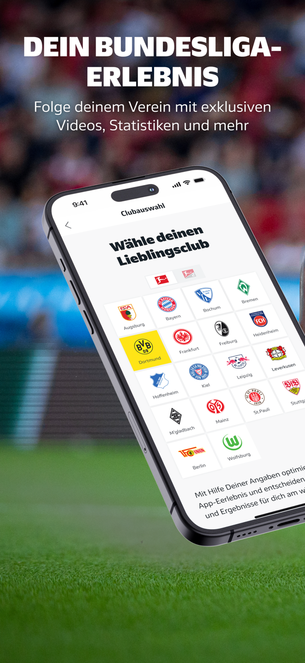 Sehen Sie die Bundesliga, den FC Bayern München und Borussia Dortmund live mit IPTV German – HD- und 4K-Streaming ohne Unterbrechung.